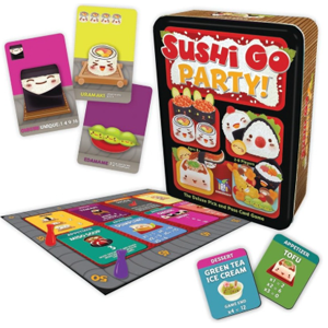 Game box, board, and cards