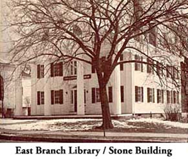 Photo of the East Branch Library in the Stone Building