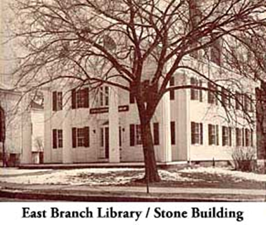 Photo of the East Branch Library in the Stone Building