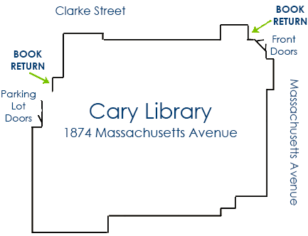 Cary Library Map