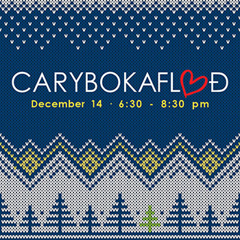 Carybokaflod, December 14, 6:30-8:30 PM