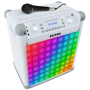 Rainbow karaoke machine