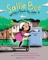Sallie Bee writes a thank-you note cover