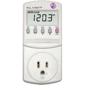 Kill a watt monitor